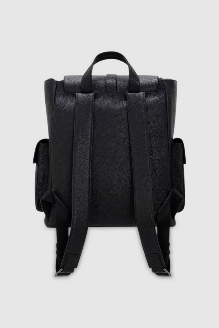 Marcus Backpack Black Men Oroton Backpacks - Image 3