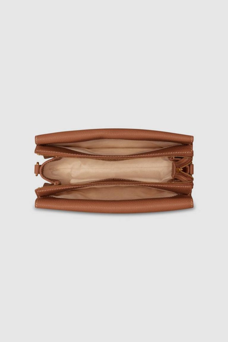 Margot Crossbody Oroton Crossbody Whiskey Womne - Image 5