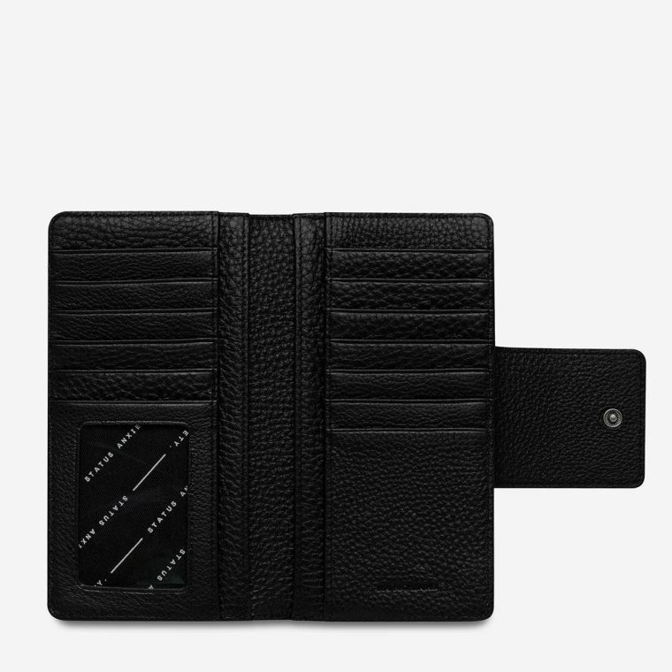 Medium Ruins Wallet - Black Status Anxiety Black Women - Image 3