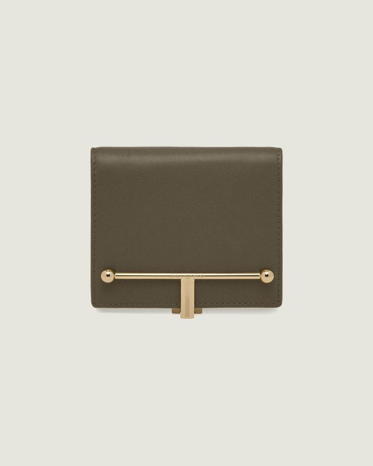 Melville Street Wallet Strathberry Women Khaki/Caramel/Diamond Wallets - Image 2