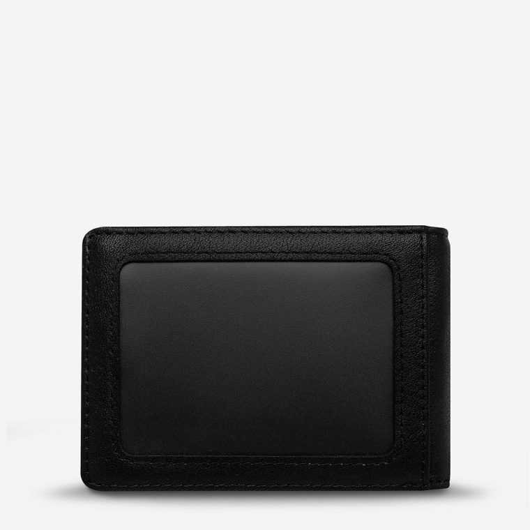 Melvin Wallet - Black Status Anxiety Men Black Bi-Fold - Image 3