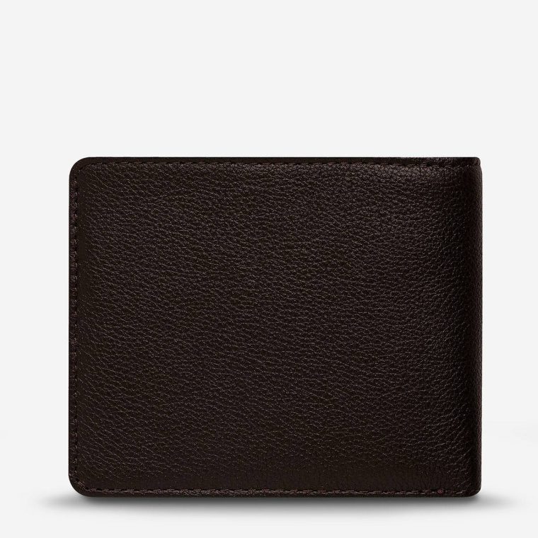 Men Bi-Fold Status Anxiety Leonard Wallet - Chocolate Chocolate - Image 2