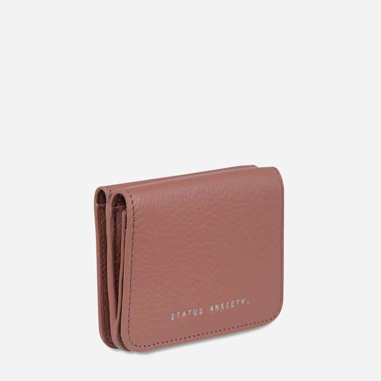 Miles Away Wallet - Dusty Rose Status Anxiety Women Dusty Rose Extra Small - Image 3