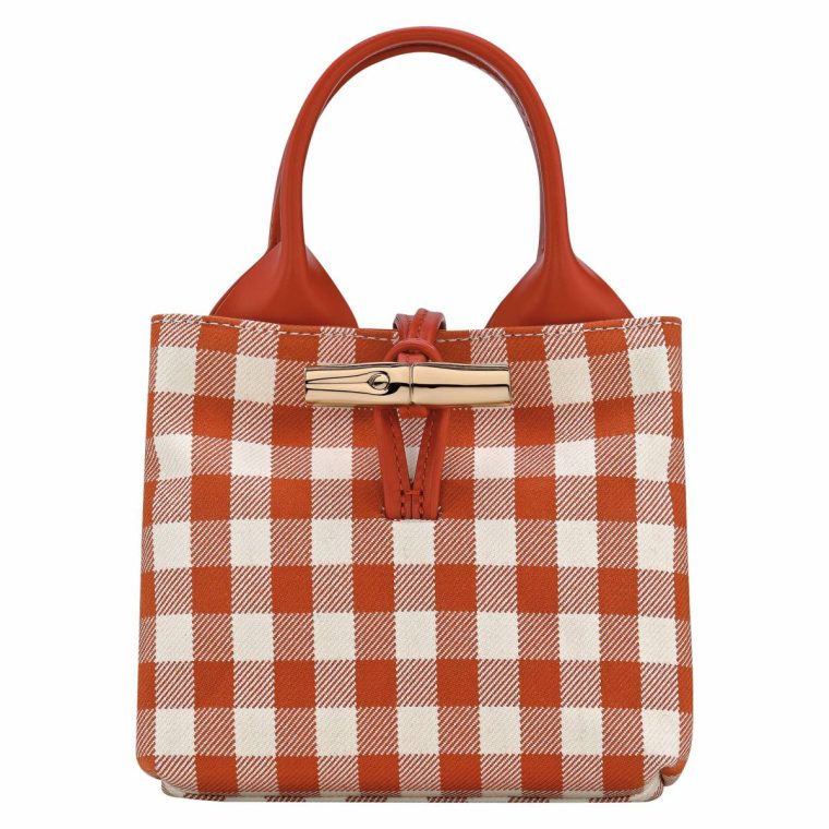 Mini Bags Longchamp Bark Le Roseau Xs Handbag Bark - Canvas Women
