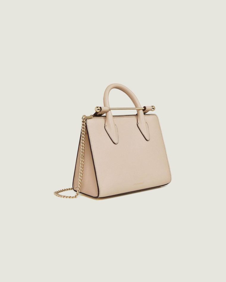 Mini Tote Women Oat Strathberry Small & Mini Bags - Image 2