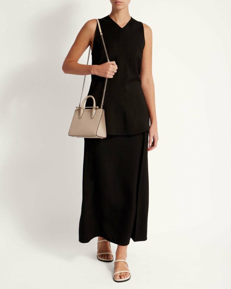 Mini Tote Women Oat Strathberry Small & Mini Bags