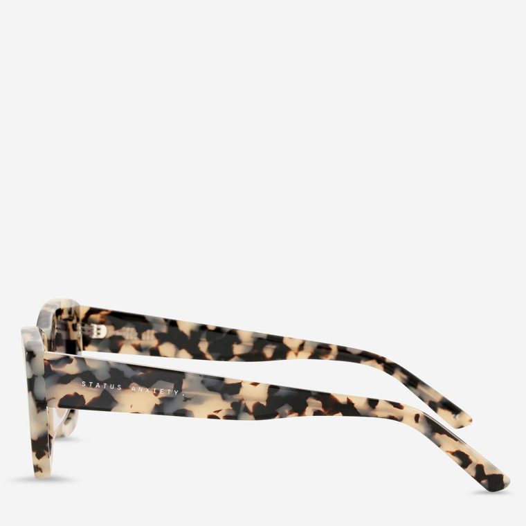 Mirage Sunglasses - White Tort Women White Tort Sunglasses Status Anxiety - Image 3