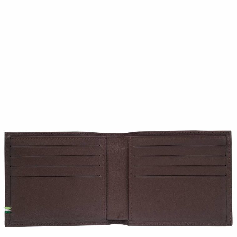 Mocha Men Longchamp Sur Seine Wallet Mocha - Leather Leather Wallets - Image 2