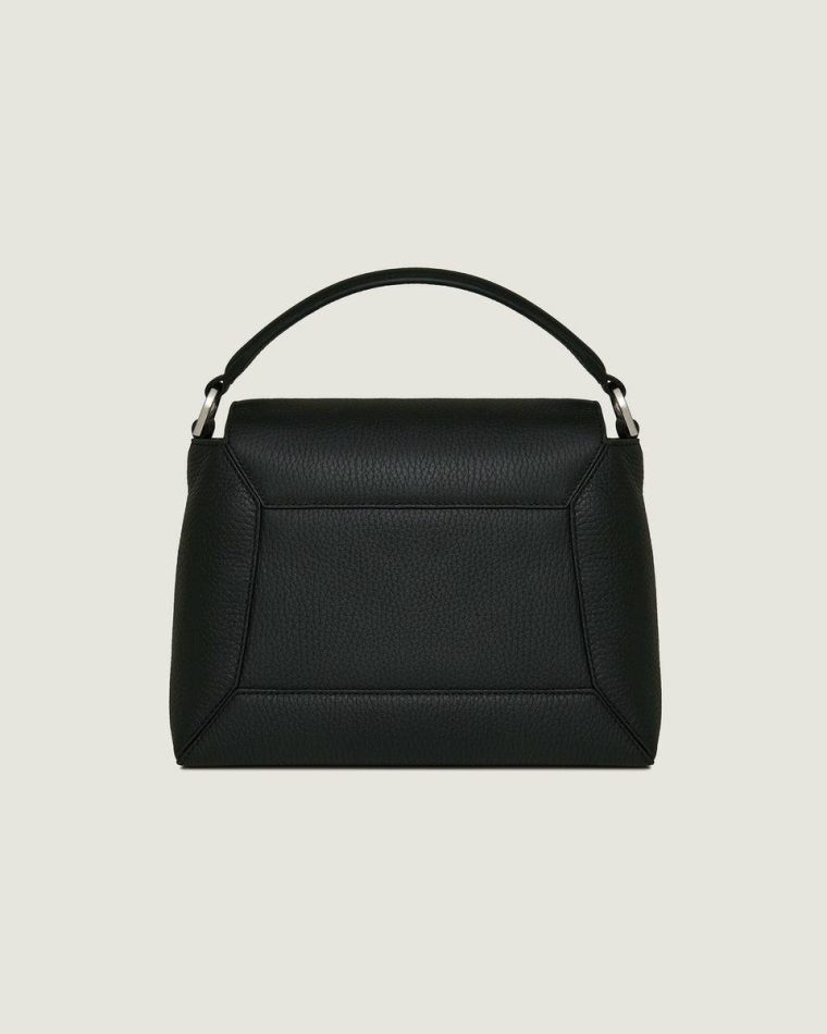 Mosaic Bag Strathberry Totes & Top Handle Bags Black With Silver Hardware Women - Image 4