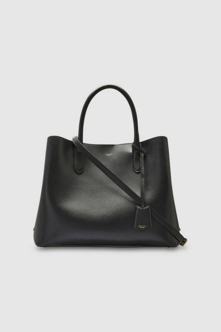 Muse Three Pocket Day Bag Oroton Work Black Womne