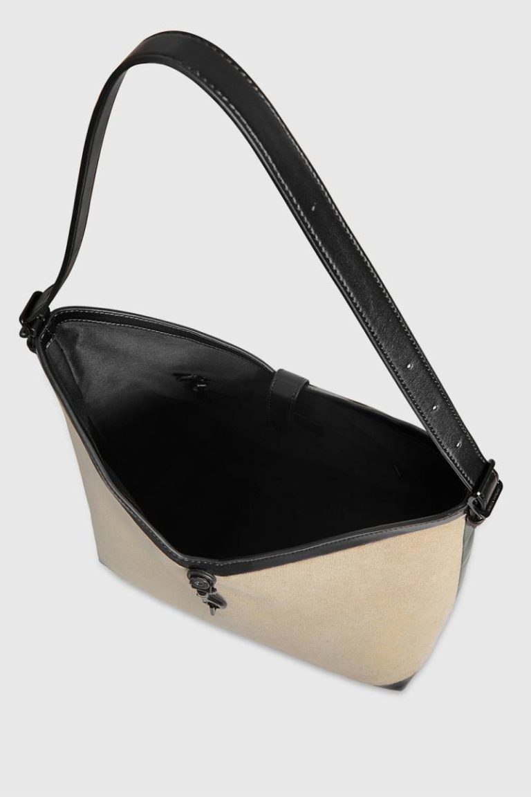 Natural-Black Women Megan Hobo Rebecca Minkoff Hobo Bag - Image 3