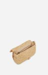 Natural Vanessa Bruno Women Crossbody Bags Raphia Large Moon Bag Made In Madagascar - Image 3