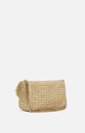 Natural Vanessa Bruno Women Crossbody Bags Raphia Large Moon Bag Made In Madagascar - Image 5