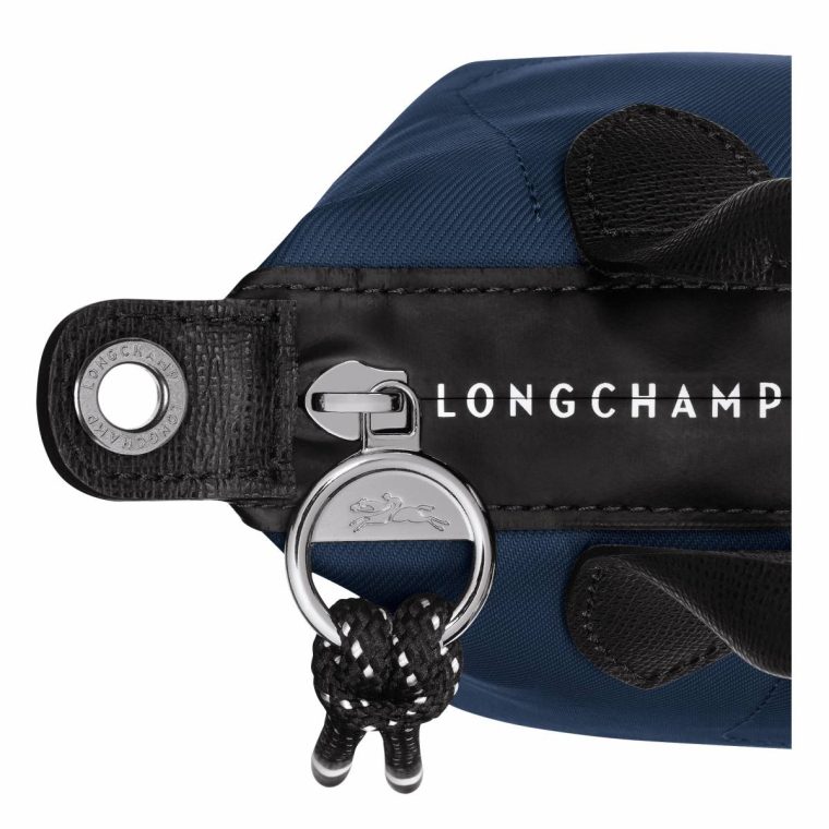 Navy Women Le Pliage Energy Xs Handbag Navy - Recycled Canvas Longchamp Mini Bags - Image 5