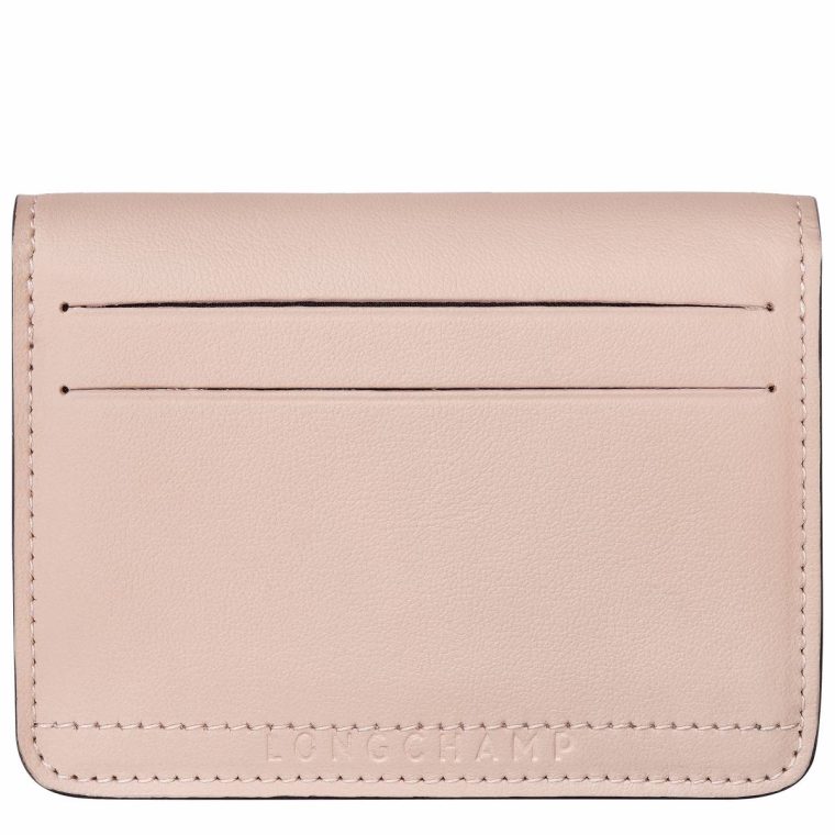 Nude Cardholders & Coin Purses Le Pliage Xtra Card Holder Nude - Leather Women Longchamp - Image 2