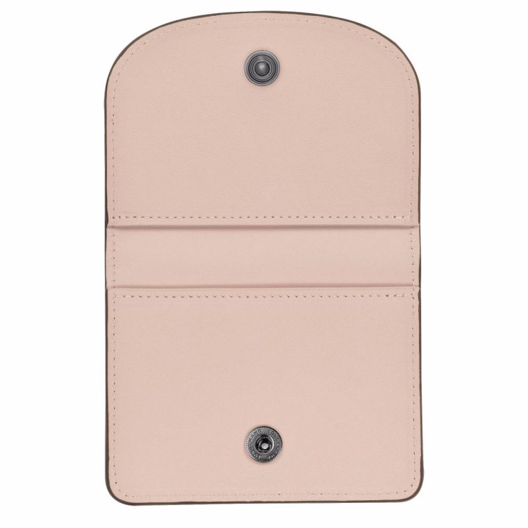 Nude Cardholders & Coin Purses Le Pliage Xtra Card Holder Nude - Leather Women Longchamp - Image 3