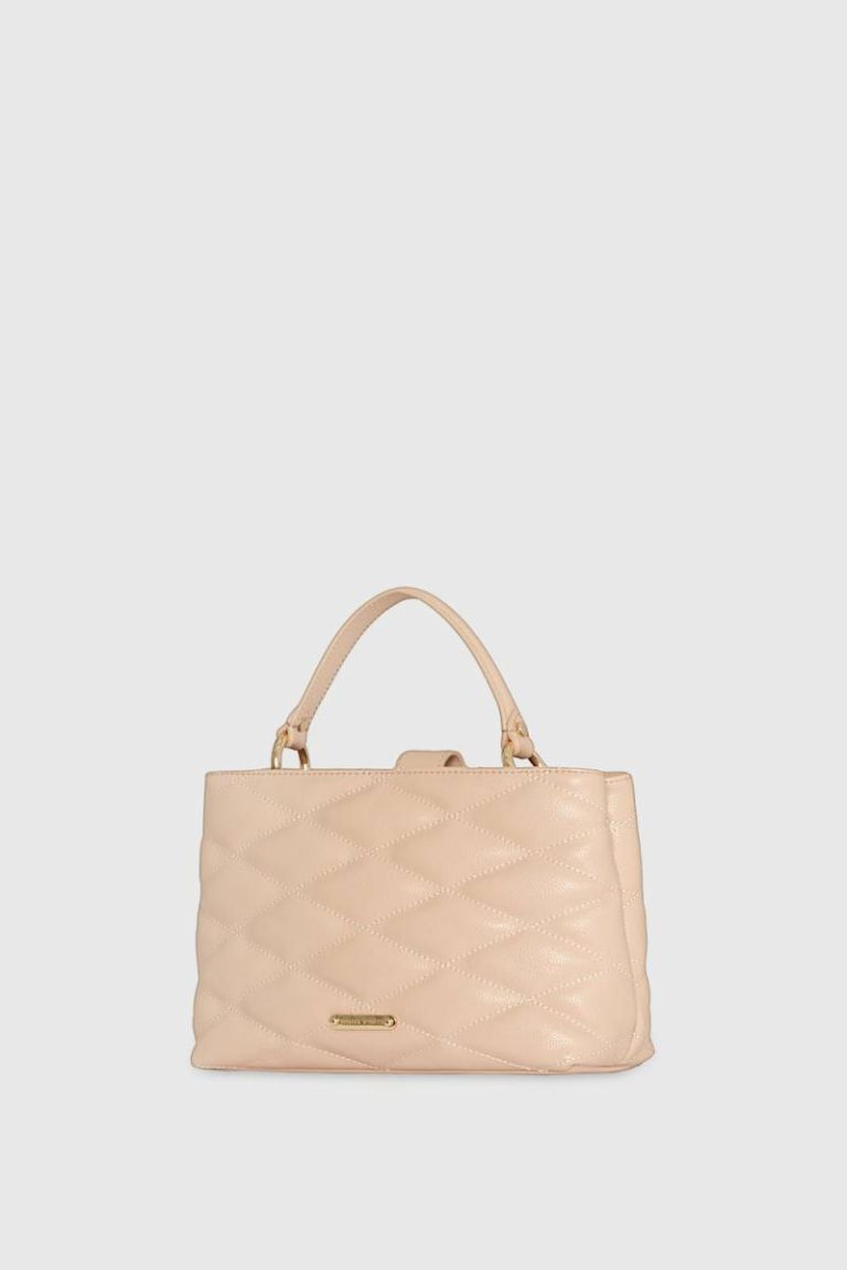 Nude Women Rebecca Minkoff Edie Top Handle Satchel With Diamond Satchel - Image 2