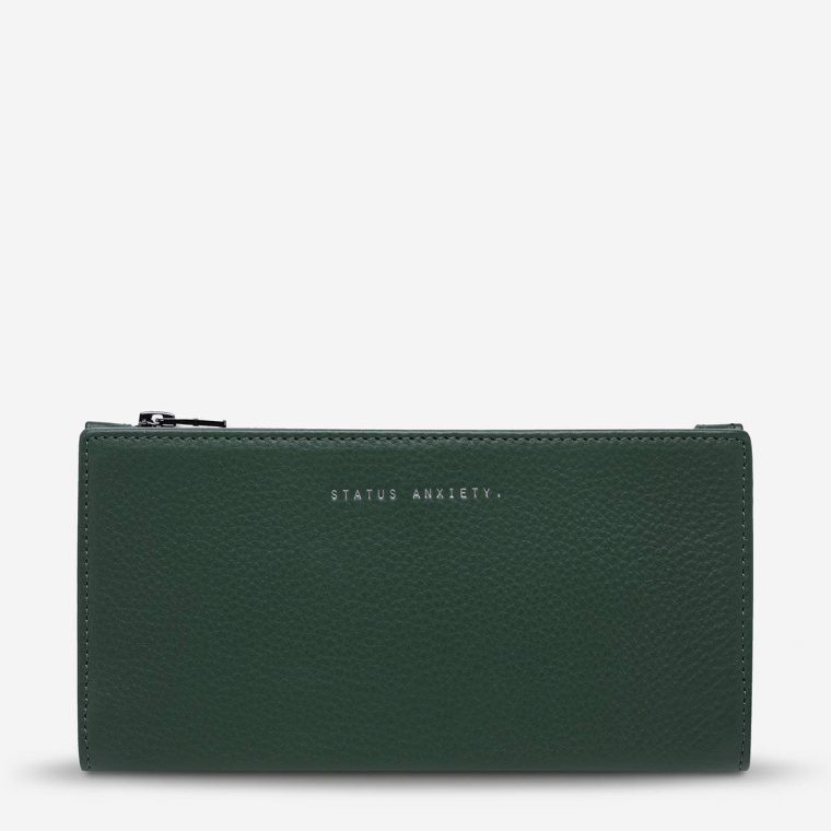 Old Flame Wallet - Teal Medium Women Status Anxiety Teal