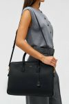 Oroton Black Work Breeze 16'' Laptop Bag Womne - Image 3