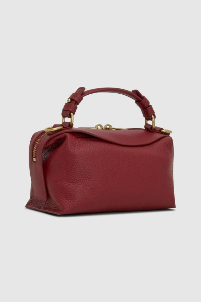 Oroton Cherry Mica Mini Bowler Crossbody Womne - Image 5