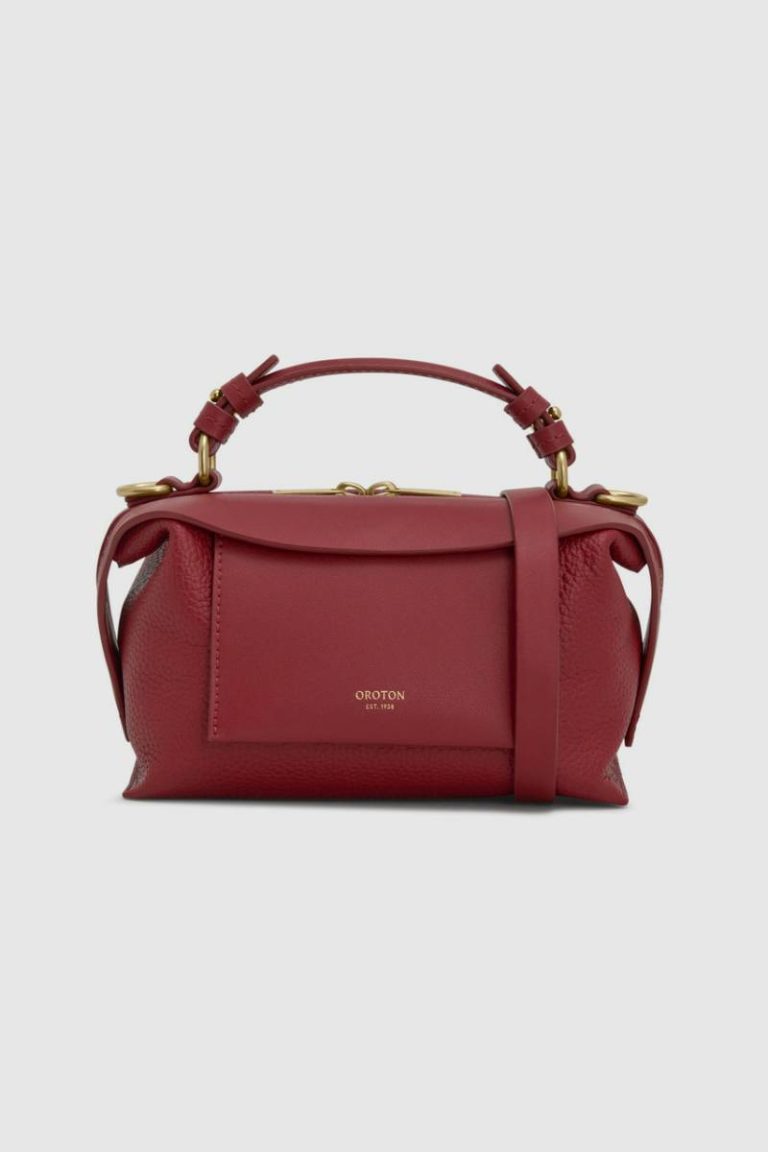 Oroton Cherry Mica Mini Bowler Crossbody Womne