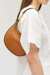 Oroton Florence Small Shoulder Bag Womne Cognac Shoulder - Image 2
