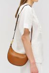 Oroton Florence Small Shoulder Bag Womne Cognac Shoulder - Image 4