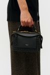 Oroton Mica Workmanship Mini Bowler Black Womne Crossbody - Image 3