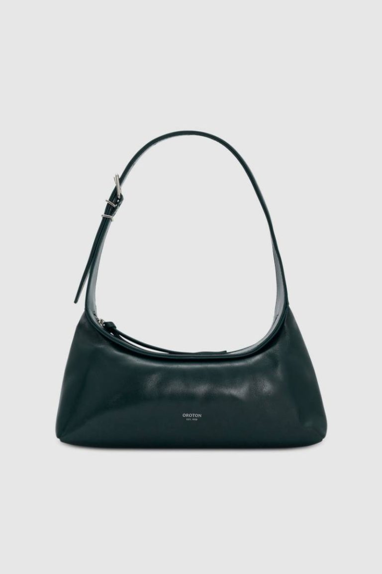 Oroton Shoulder Aniseed Cinder Mini Baguette Womne