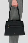 Oroton Totes Womne Audrey Small Three Pocket Day Bag Black - Image 3