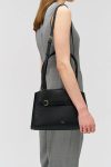 Oroton Totes Womne Audrey Small Three Pocket Day Bag Black - Image 4