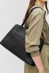 Oroton Totes Womne Black Audrey Three Pocket Day Bag - Image 2