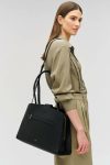 Oroton Totes Womne Black Audrey Three Pocket Day Bag - Image 4