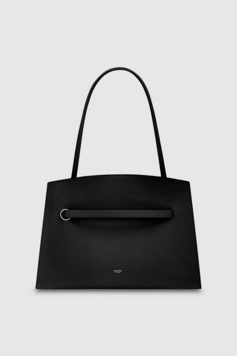 Oroton Totes Womne Black Audrey Three Pocket Day Bag