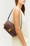 Oroton Womne Bear Brown Etta Medium Clutch Shoulder - Image 4