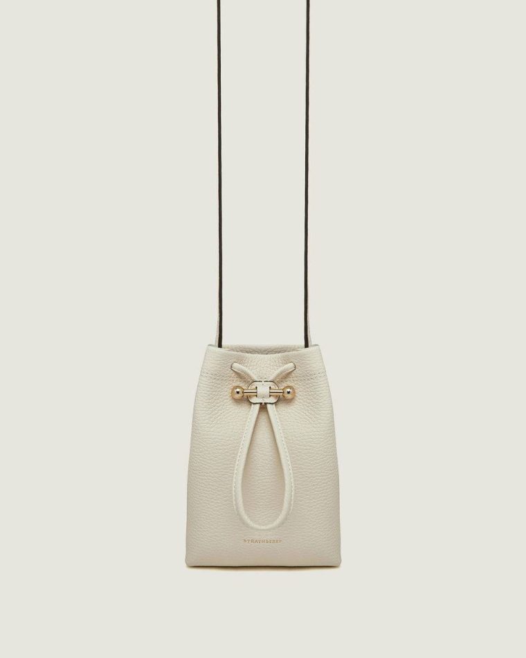 Osette Midi Pouch Women Travel Bags Vanilla Strathberry - Image 3