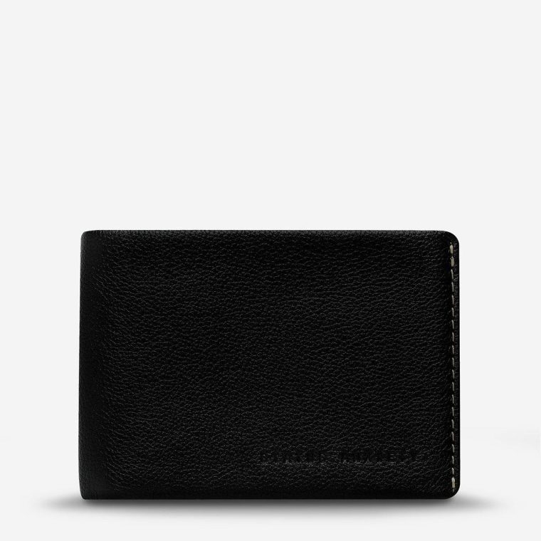 Otis Wallet - Black Status Anxiety Bi-Fold Black Men