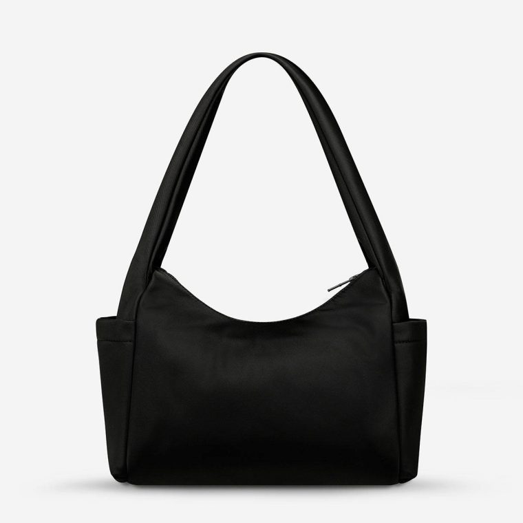 Paloma Recycled Bag - Black Status Anxiety Black Handbags Women - Image 2