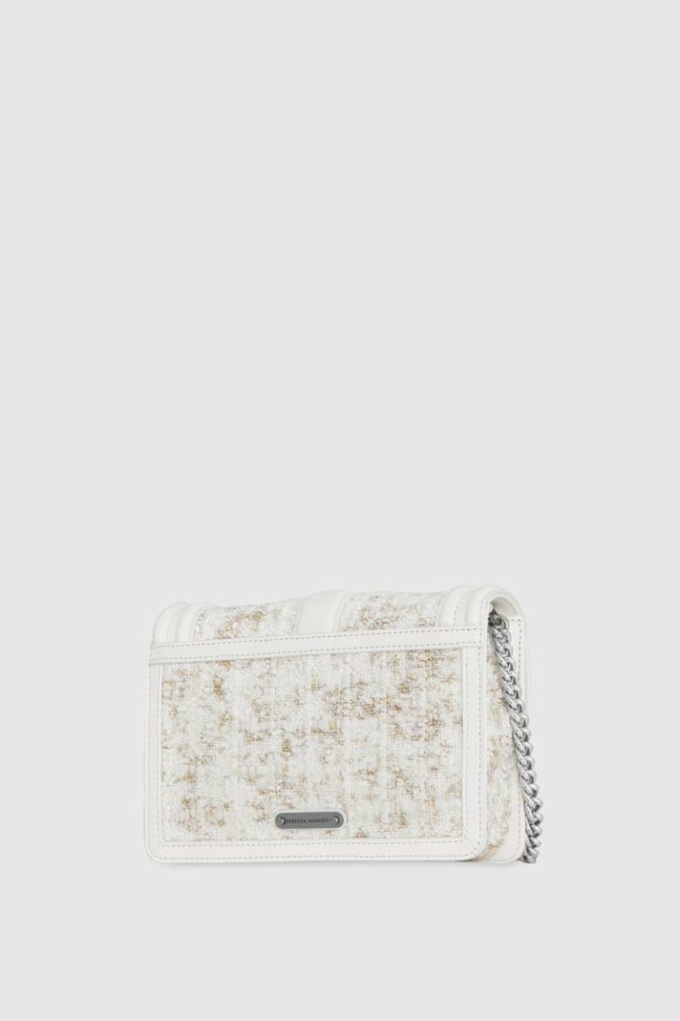 Paper-Tweed Women Rebecca Minkoff Chevron Quilted Small Love Crossbody Crossbody Bag - Image 2