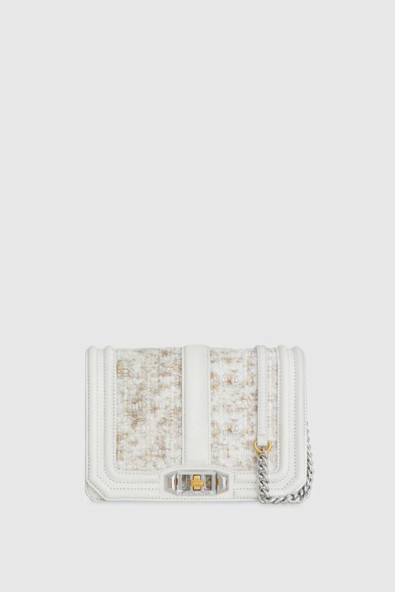 Paper-Tweed Women Rebecca Minkoff Chevron Quilted Small Love Crossbody Crossbody Bag