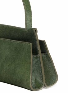 Papillon Women Default Title Long Papillon Calf Leather Green Elleme - Image 4