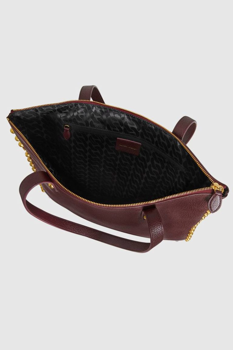 Port Tote Bag Women Milan Tote With Studs Rebecca Minkoff - Image 3