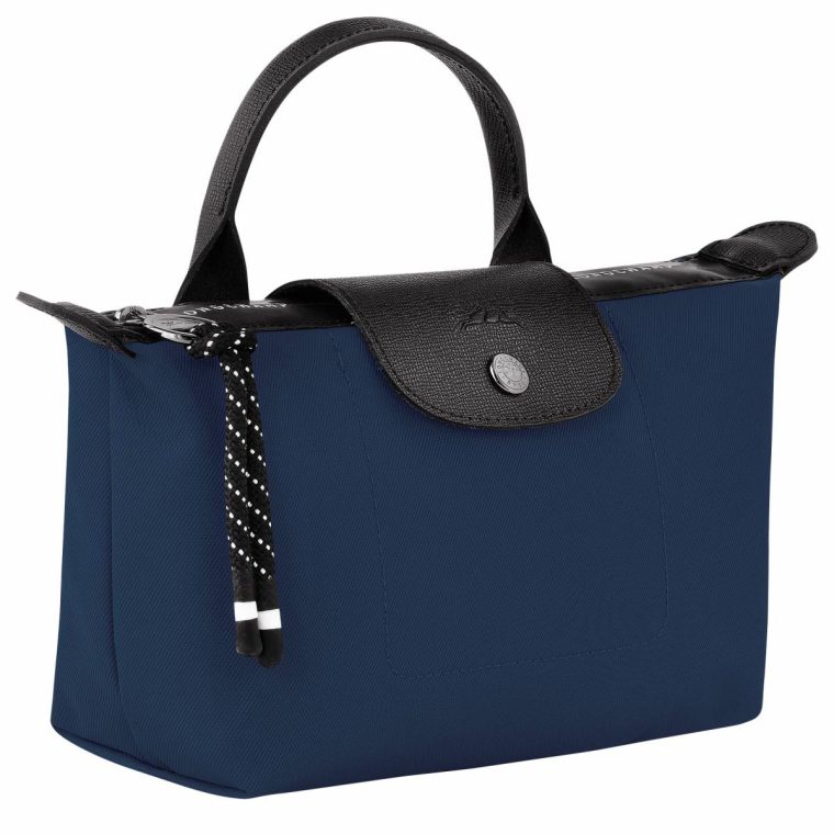 Pouches & Cases Women Longchamp Le Pliage Energy Pouch Navy - Recycled Canvas Navy - Image 2