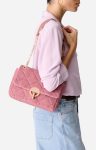 Quilted Bags Garnet Large Linen Moon Bag 100% Linen Vanessa Bruno Women - Image 2