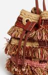 Raffia Bucket Bag In Raphia Vanessa Bruno Multico / Yellow Women Bucket Bags - Image 4
