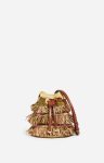 Raffia Bucket Bag In Raphia Vanessa Bruno Multico / Yellow Women Bucket Bags