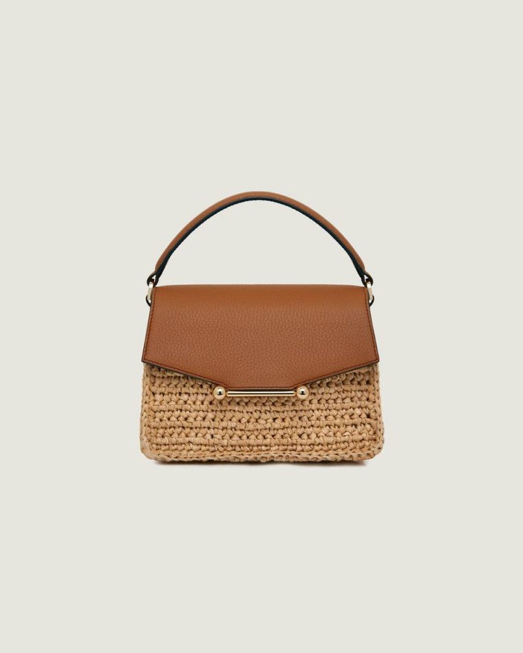 Raffia/Tan Small & Mini Bags Women Strathberry Mosaic Nano - Image 3