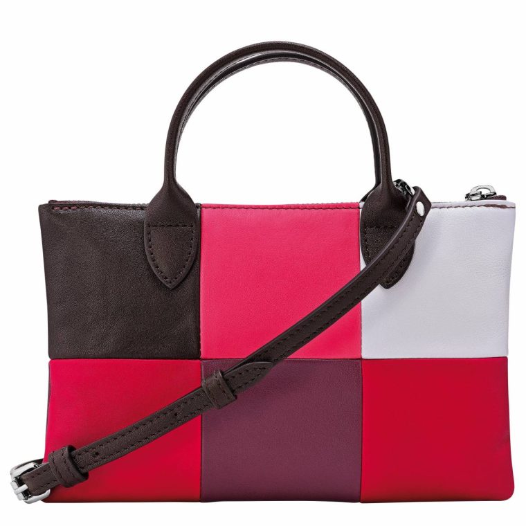 Re-Play Xs Handbag Eggplant - Leather Leather Bags Longchamp Eggplant Women - Image 4
