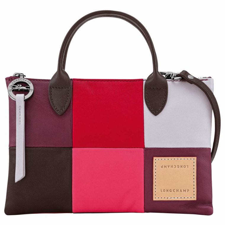 Re-Play Xs Handbag Eggplant - Leather Leather Bags Longchamp Eggplant Women
