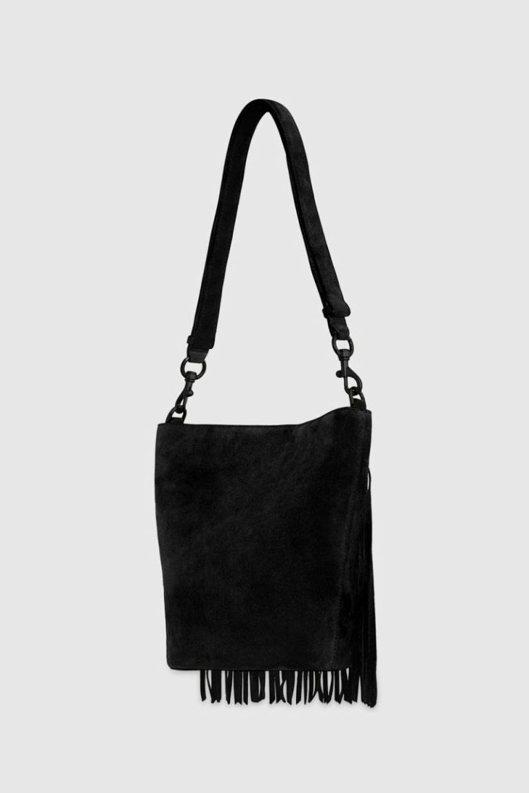 Rebecca Minkoff Darren Bucket With Fringe Bucket Bag Black Women - Image 2